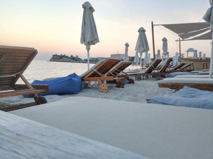 Sea Wind Luxury Apartments With Pool Kassandra Halkidikι Néa Fókaia Exterior foto